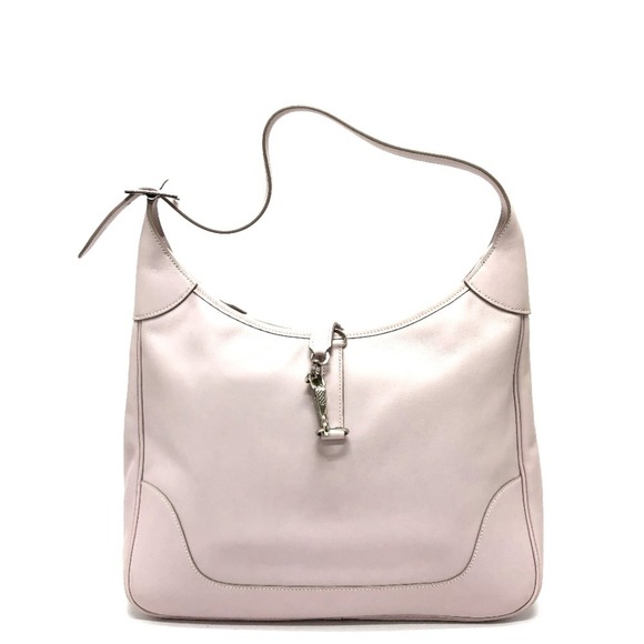 Hermès Trim Pink Leather shoulder - Picture 1 of 10